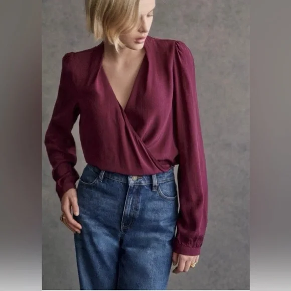 Sézane Abelia blouse - Picture 1 of 3